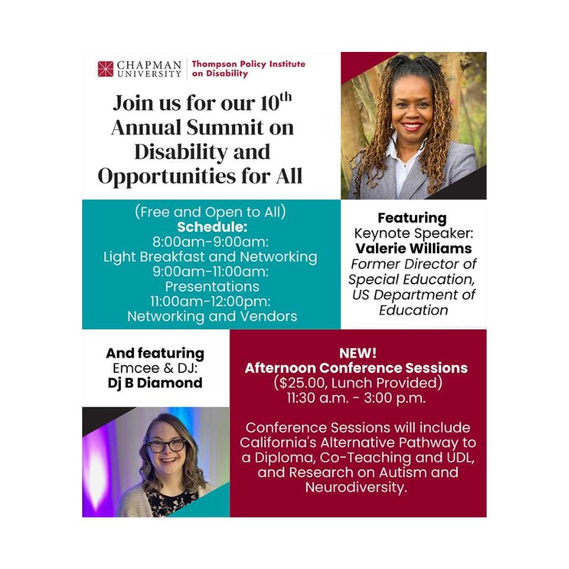 10th Annual Summit on Disability and Opportunities for All