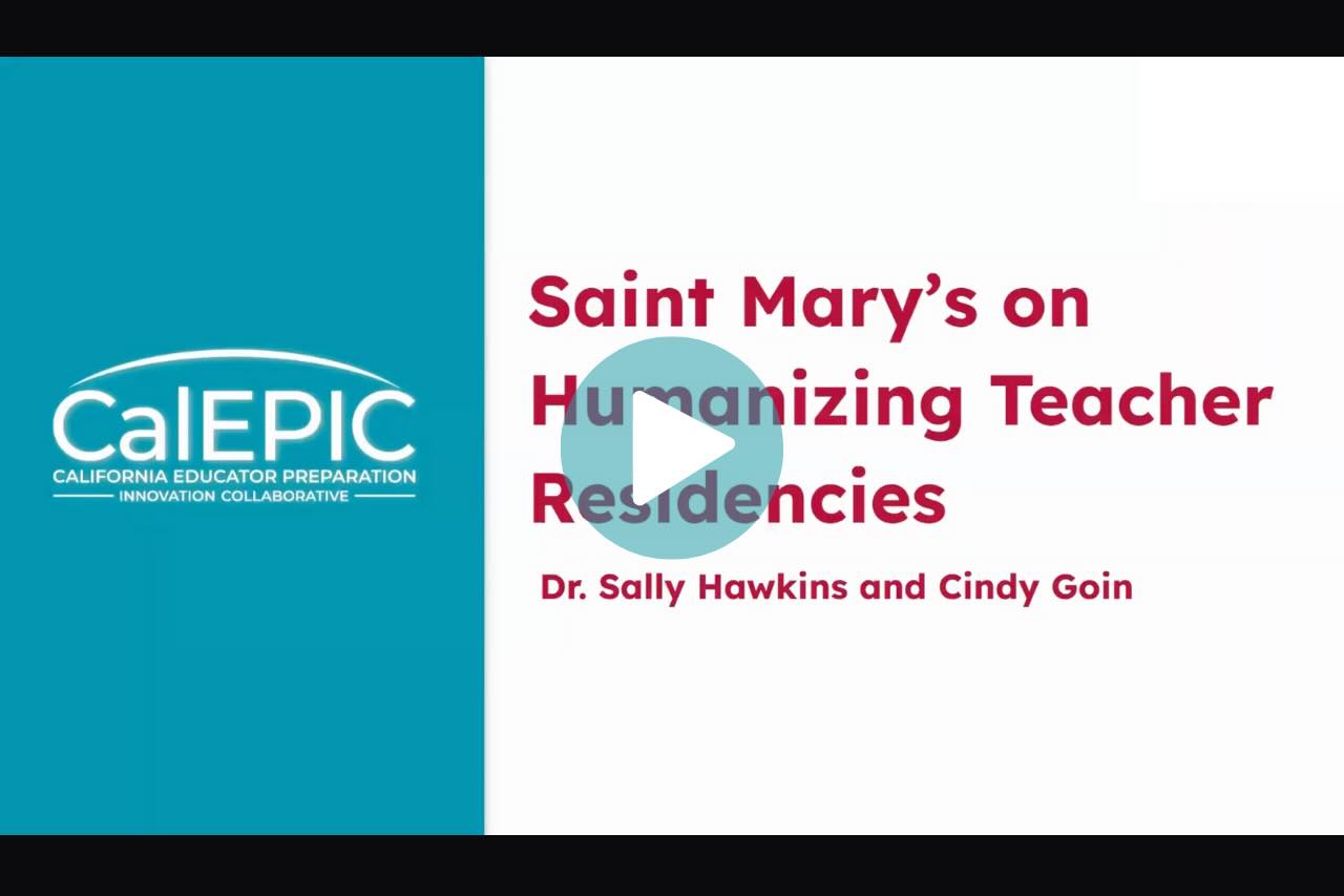 This is a video image with a link to a webinar on how Saint Mary’s successfully designed and launched multiple residencies within a short time period and why humanization is at the center.