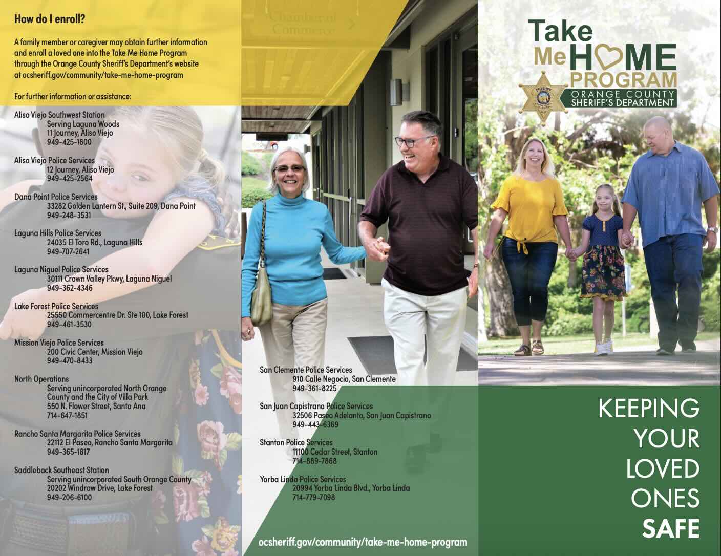 Take Me Home Program